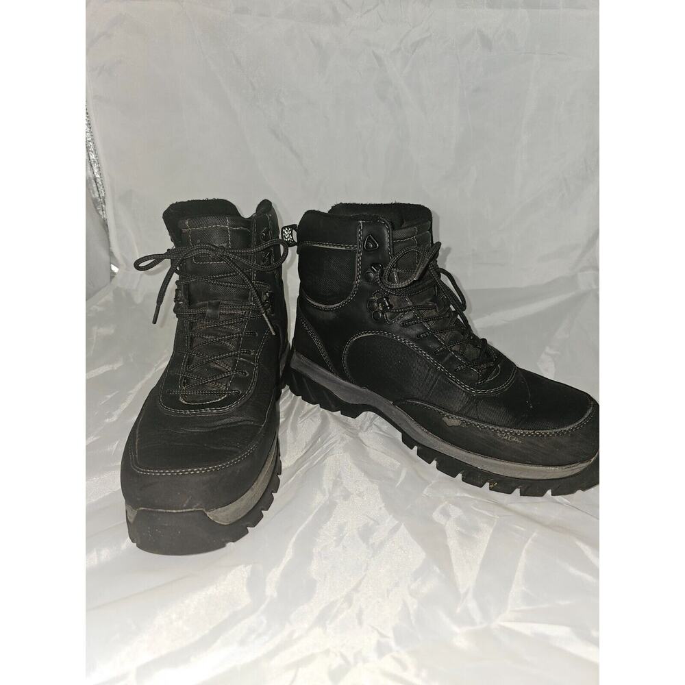 Lugz Diablo Black Mid Men's Boot Size 9.5 MDIABHD-0807